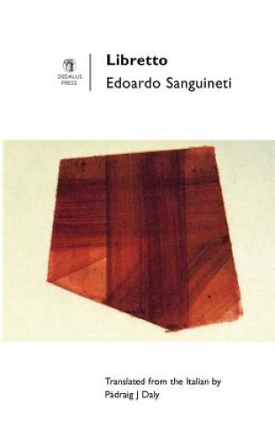Knjiga Libretto Edoardo Sanguineti
