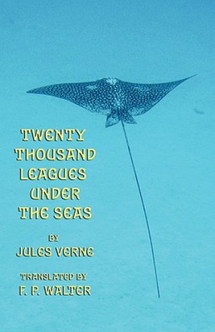 Carte Twenty Thousand Leagues Under the Seas Jules Verne