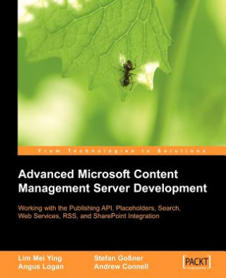 Knjiga Advanced Microsoft Content Management Server Development Angus Logan