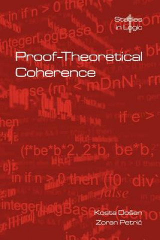Könyv Proof-Theoretical Coherence Zoran Petric