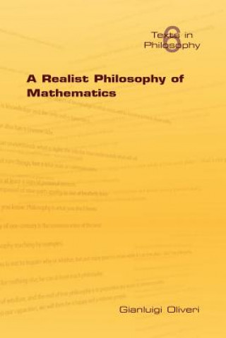 Könyv Realist Philosophy of Mathematics Gianluigi Oliveri