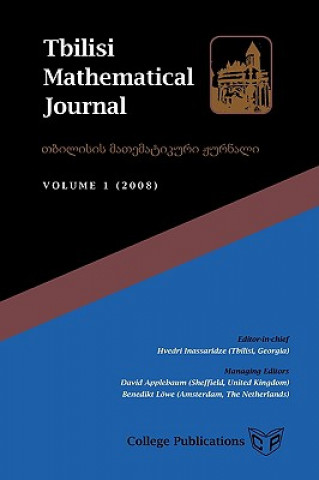 Kniha Tbilisi Mathematical Journal. Volume 1 (2008) Hvedri Inassaridze