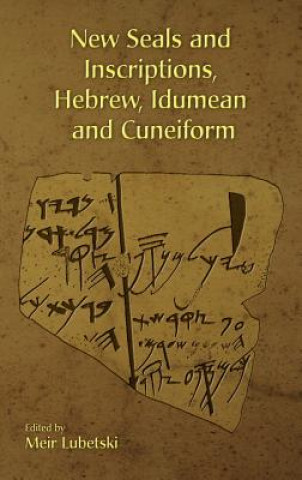 Libro New Seals and Inscriptions, Hebrew, Idumean and Cuneiform Meir Lubetski