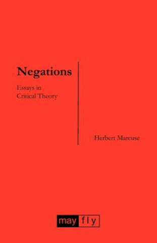 Книга Negations Herbert Marcuse