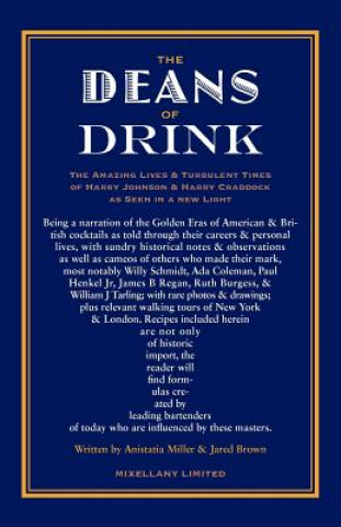 Book Deans of Drink Anistatia Renard Miller