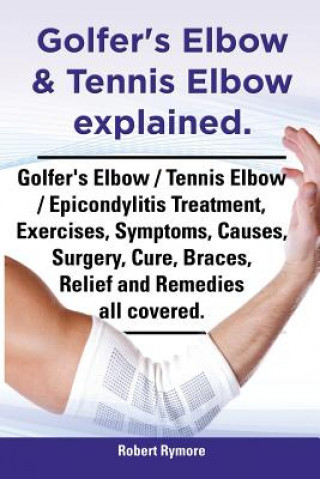 Carte Golfer's Elbow & Tennis Elbow explained. Golfer's Elbow / Tennis Elbow / Epicondylitis Treatment, Exercises, Symptoms, Causes, Surgery, Cure, Braces, Robert Rymore
