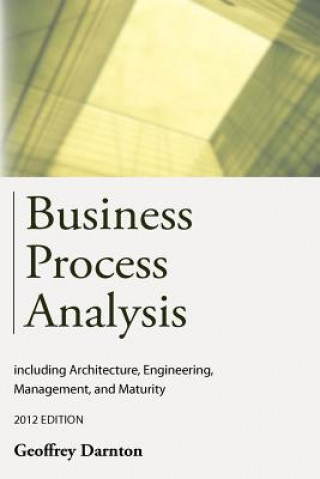 Kniha Business Process Analysis Geoffrey Darnton