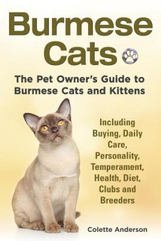 Boek Burmese Cats Colette Anderson