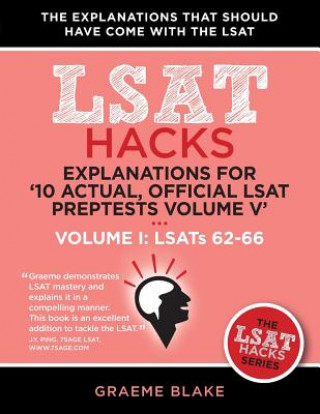 Książka Explanations for '10 Actual, Official LSAT Preptests Volume V' Graeme Blake