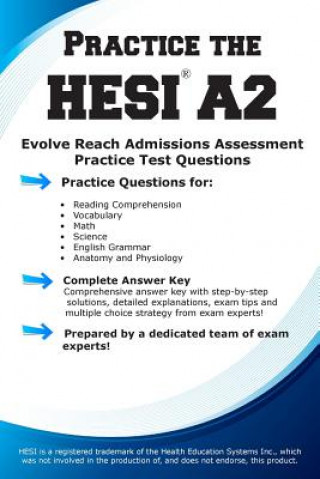 Książka Practice the Hesi A2! Complete Test Preparation Inc