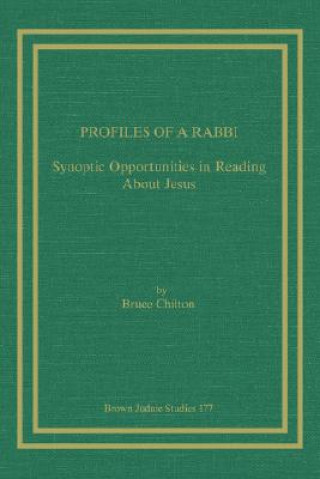 Libro Profiles of a Rabbi Bruce Chilton