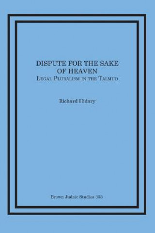 Kniha Dispute for the Sake of Heaven Richard Hidary