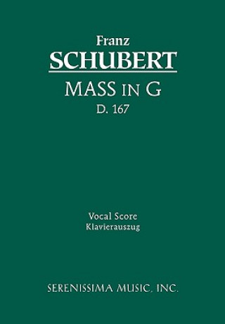 Könyv Mass in G, D.167 Schubert