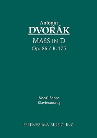 Книга Mass in D, Op.86 Antonin Dvorak