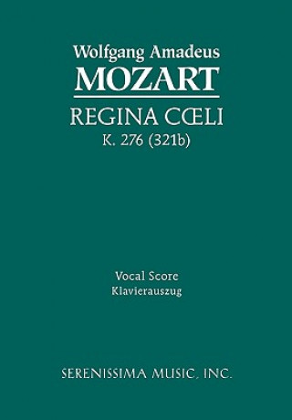 Kniha Regina Coeli, K.276 Wolfgang Amadeus Mozart