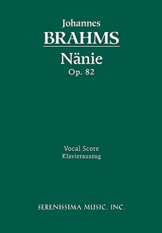 Kniha Nanie, Op.82 Johannes Brahms