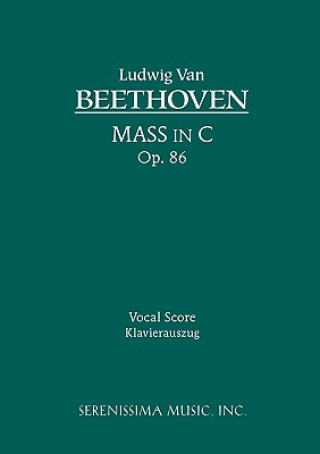 Kniha Mass in C, Op.86 Karel Torvik
