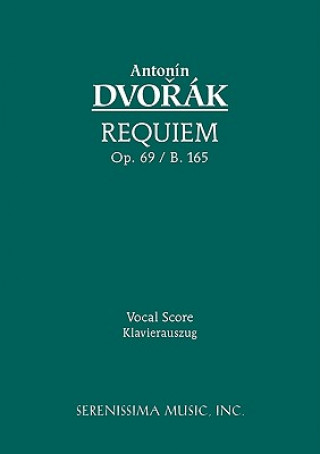 Kniha Requiem, Op. 89 / B. 165 - Vocal Score Karel Solc