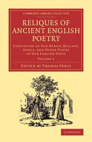 Carte Reliques of Ancient English Poetry Thomas Percy