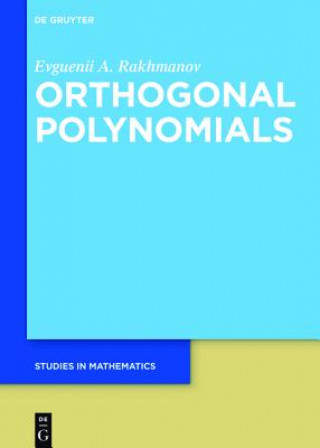 Książka Orthogonal Polynomials Evguenii A. Rakhmanov