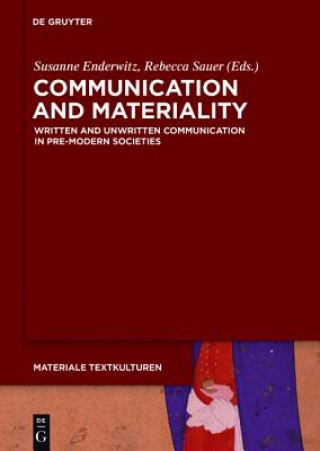 Knjiga Communication and Materiality Susanne Enderwitz