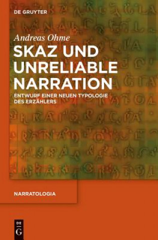 Książka Skaz und Unreliable Narration Andreas Ohme