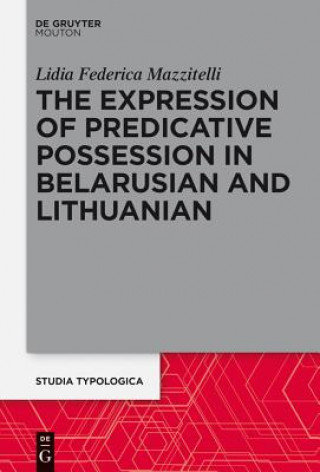 Kniha Expression of Predicative Possession Lidia Mazzitelli