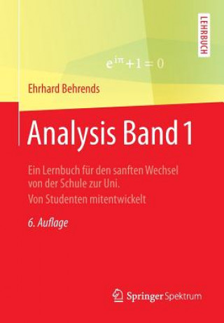 Carte Analysis. Bd.1 Ehrhard Behrends