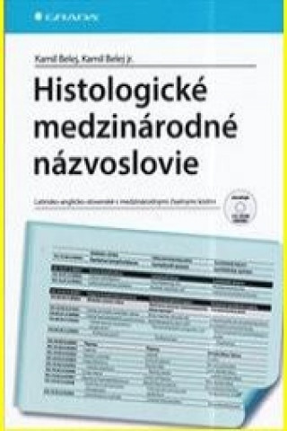 Buch Histologické medzinárodné názvoslovie + CD Kamil Belej jr.