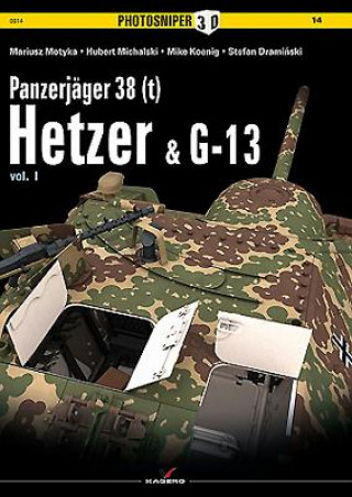 Książka Panzerjager 38 (t) Hetzer & G13 Mariusz Motyka