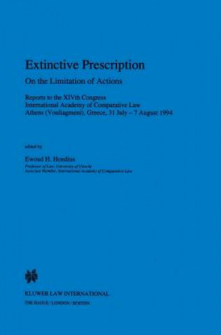 Livre Extinctive Prescription Frits Hondius