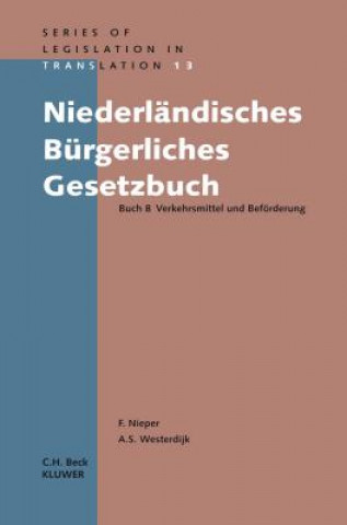 Kniha Niederlandiches Burgerliches Gesetzbuch Franz Nieper