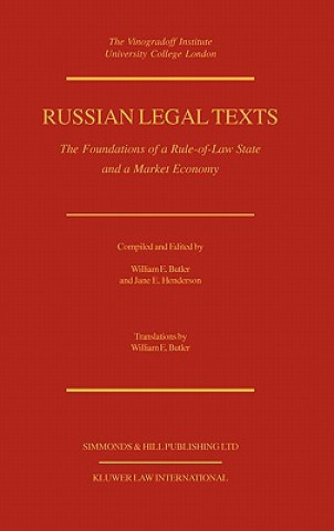 Книга Russian Legal Texts William E. Butler