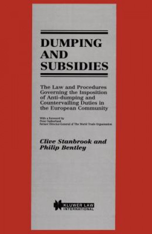 Buch Dumping and Subsidies Clive Stanbrook