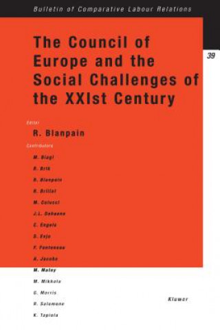 Könyv Council of Europe and the Social Challenges of the XXIst Century Roger Blanpain