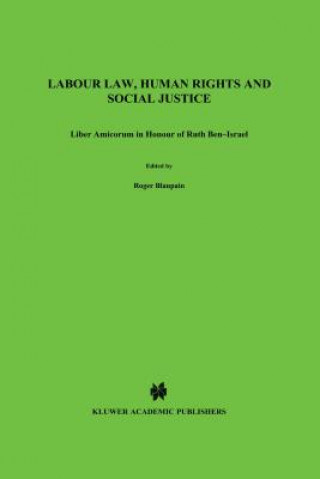 Kniha Labour Law, Human Rights and Social Justice Roger Blanpain