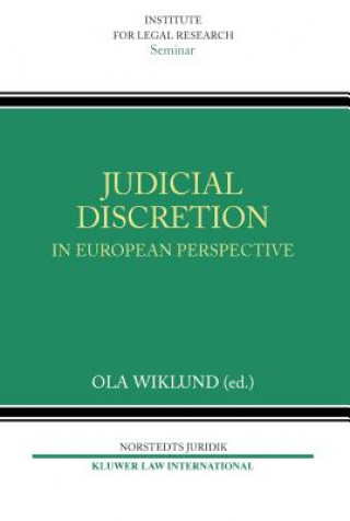 Książka Judicial Discretion in European Perspective Ola Wiklund