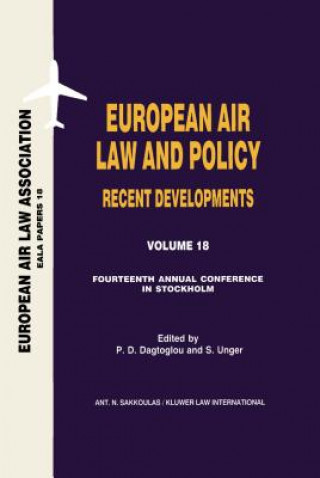 Könyv European Air Law and Policy: Recent Developments P. D. Dagtoglou