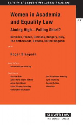 Libro Women in Academia and Equality Law Roger Blanpain