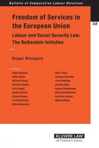 Knjiga Freedom of Services in the European Union Roger Blanpain