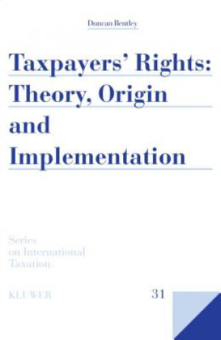 Könyv Taxpayers' Rights Duncan Bentley