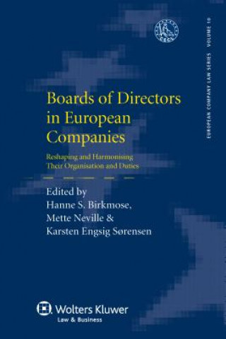 Könyv Boards of Directors in European Companies Hanne S. Birkmose