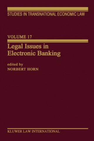 Buch Legal Issues in Electronic Banking Norbert Horn