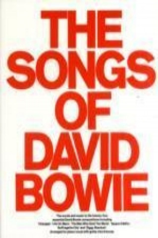 Kniha SONGS OF DAVID BOWIE 