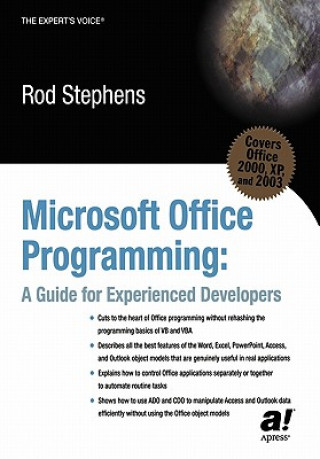 Kniha Microsoft Office Programming Rod Stephens