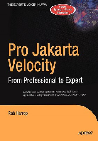 Kniha Pro Jakarta Velocity: From Professional to Expert Rob Harrop