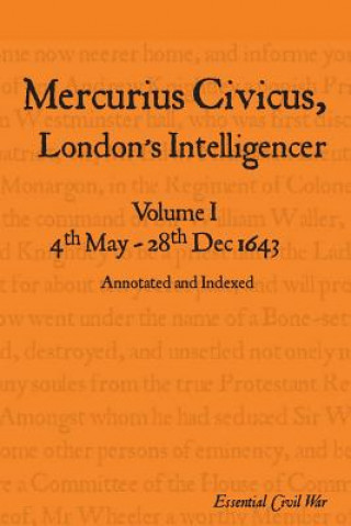 Kniha Mercurius Civicus, London's Intelligencer S. F. Jones