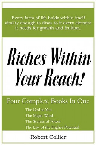 Kniha Riches Within Your Reach Robert Collier