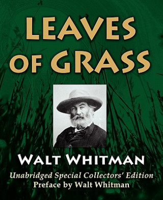 Kniha Leaves Of Grass Walt Whitman