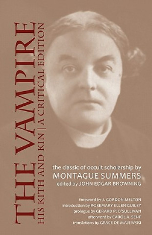 Kniha Vampire Professor Montague Summers